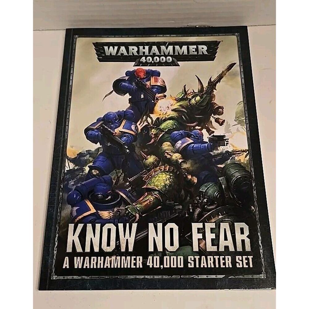 warhammer 40k Know No Fear A Warhammer 40k Starter Set BOOK ONLY